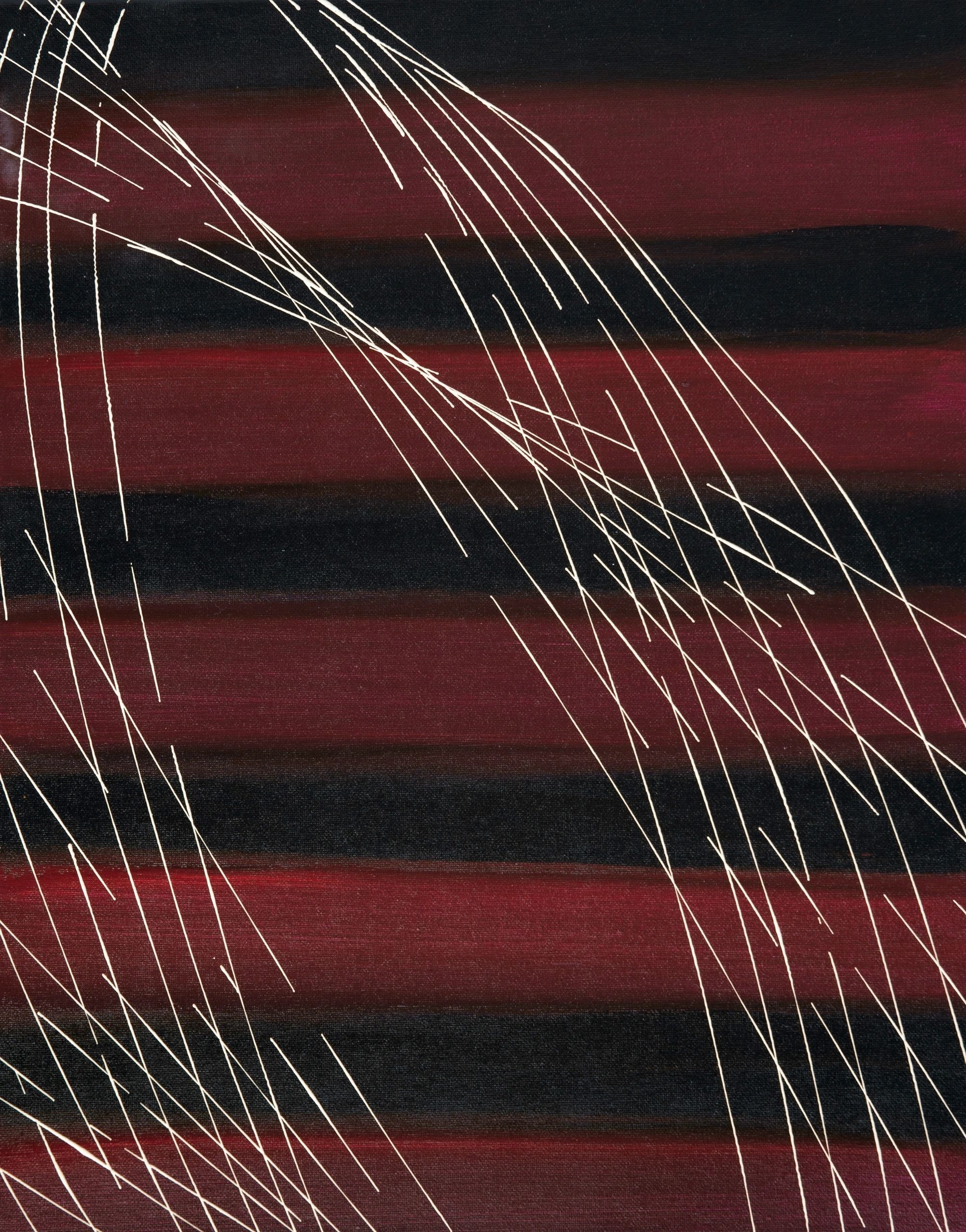 Moulin Rouge — pendulum painting by James Darnborough, 24" x 18"