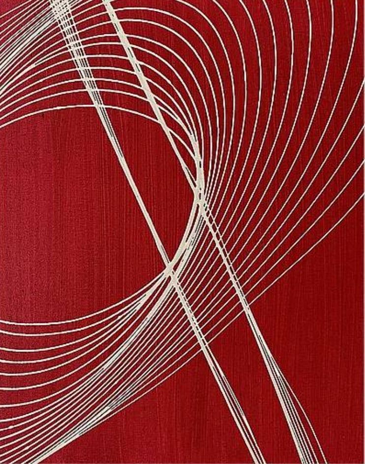 Strength — pendulum painting by James Darnborough, 20" x 16"